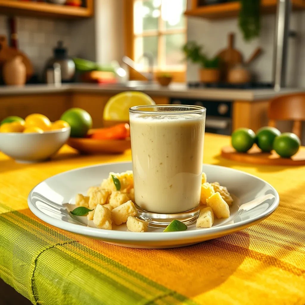 Key Lime Pie Smoothie Bowl recipe