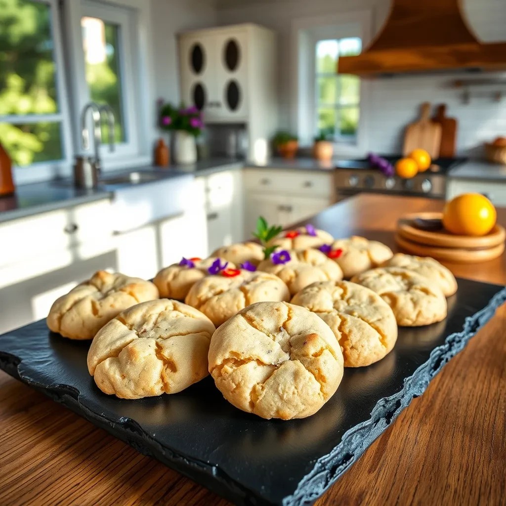 Lavender Citrus Sugar Cookies recipe