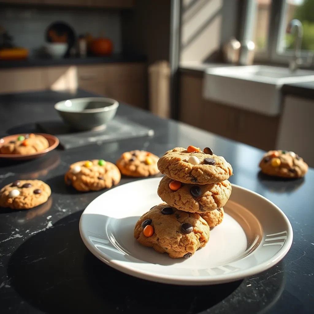 Halloween Candy Cookies recipe