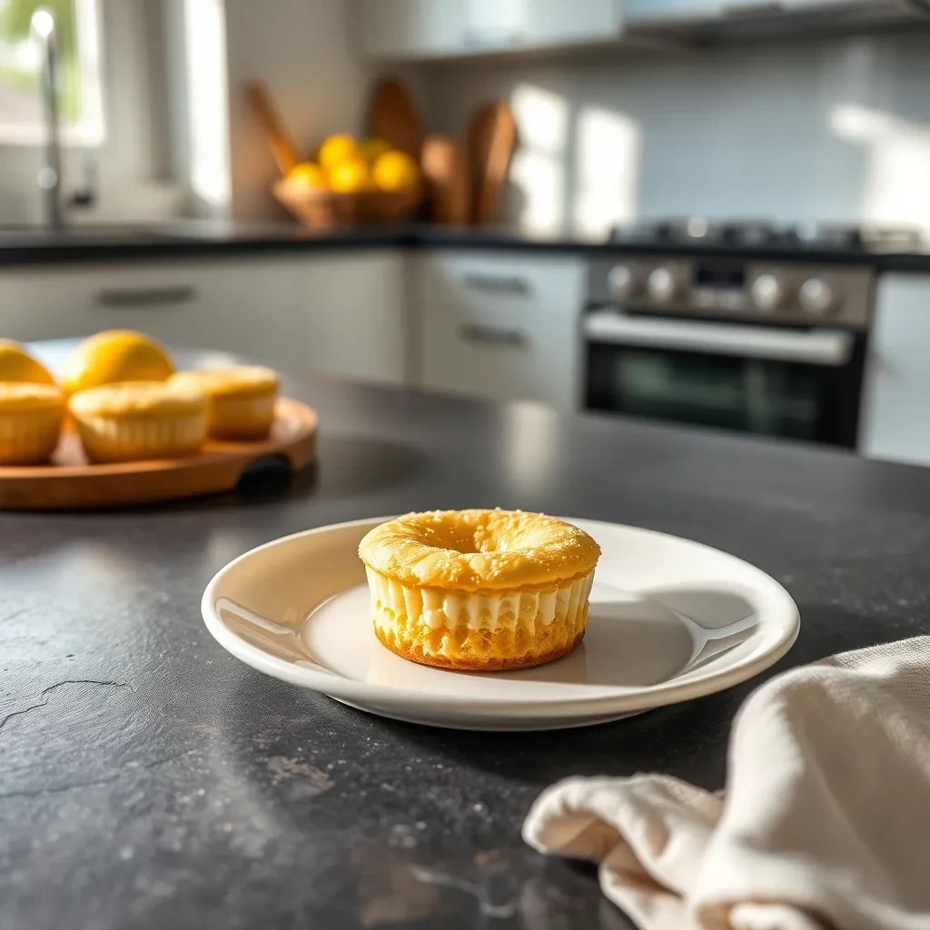 Lemon Cream Cheese Mini Cakes recipe