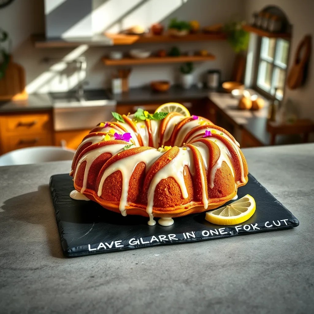 Lemon Glazed Bundt Cake recipe