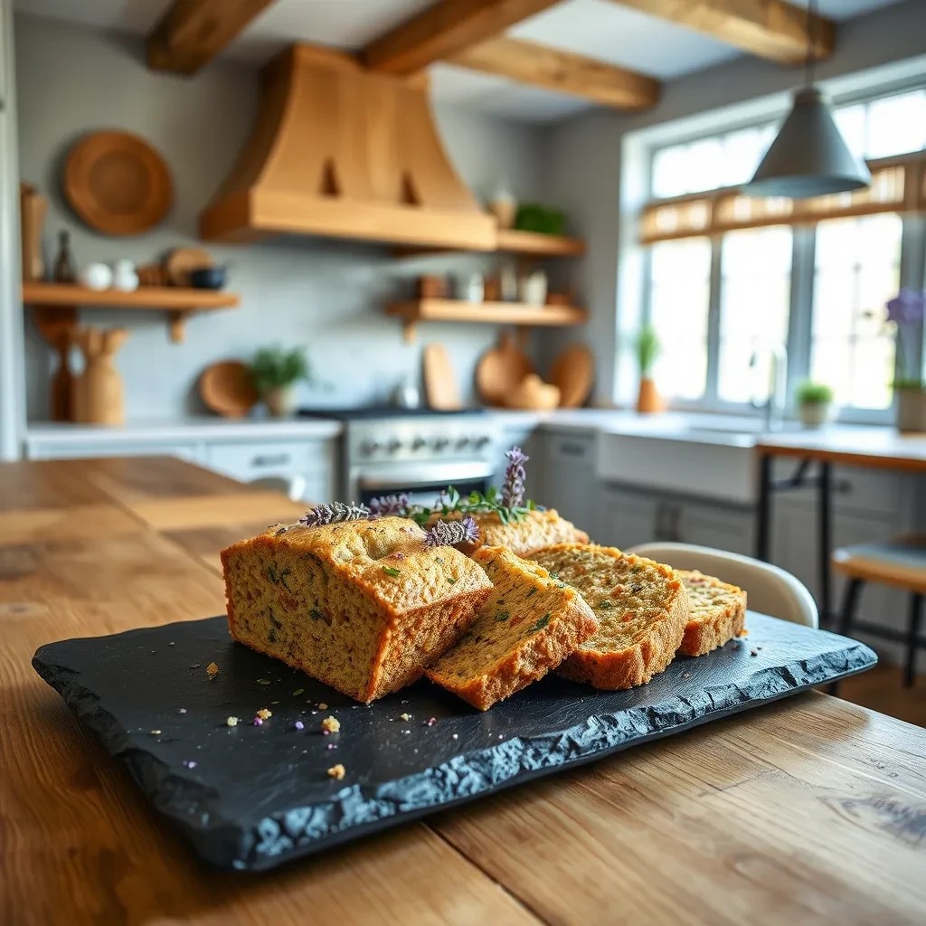 Lemon Lavender Avocado Bread recipe