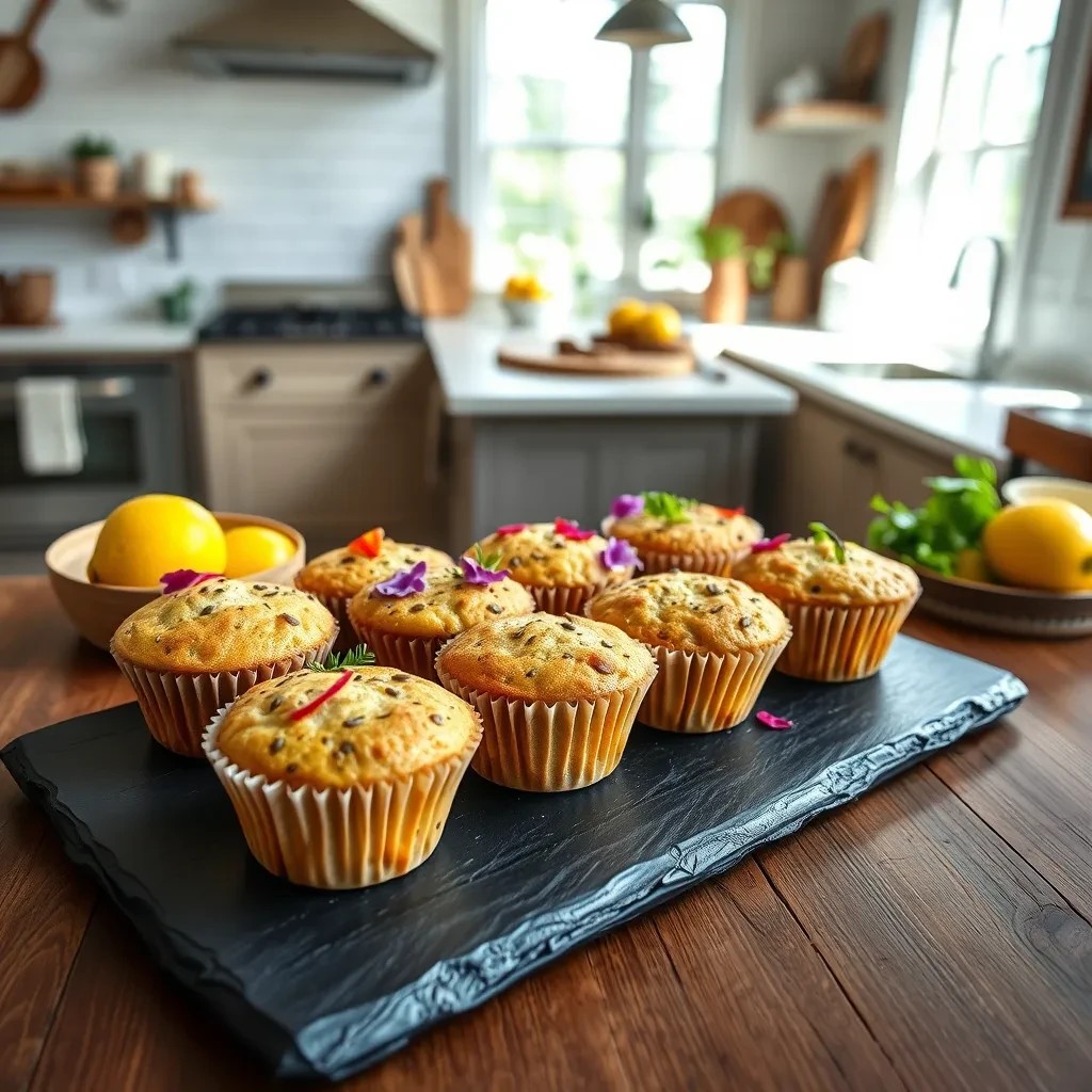 Lemon Poppy Seed Muffins recipe