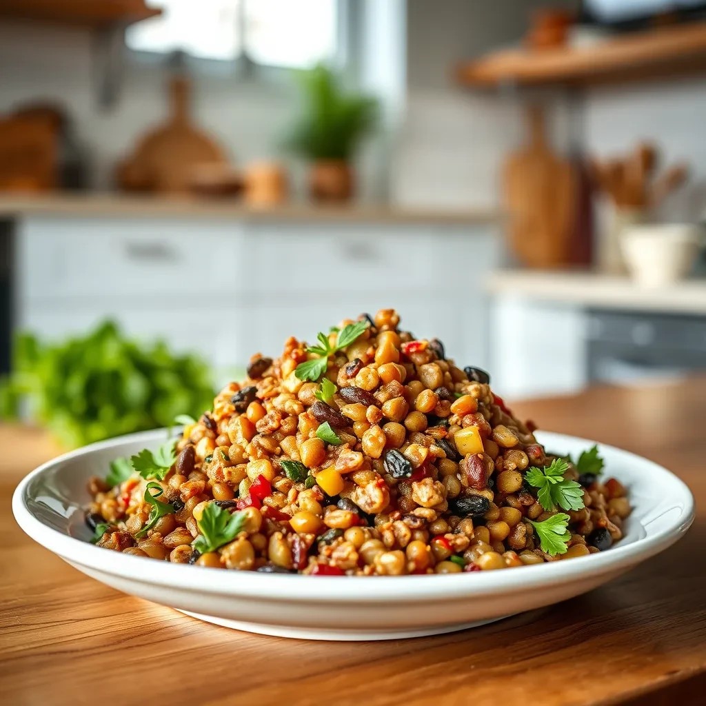 Lentil and Buckwheat Salad recipe