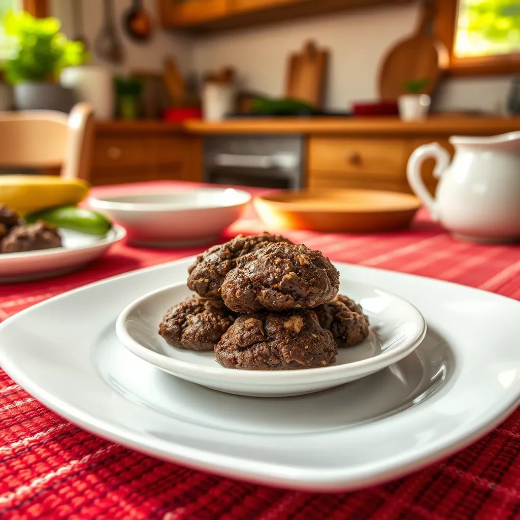 Mexican Chocolate Oatmeal Cookies recipe