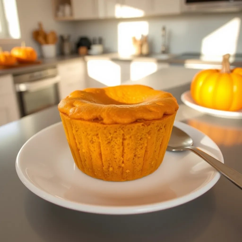 Microwave Pumpkin Pie Mug Cake recipe