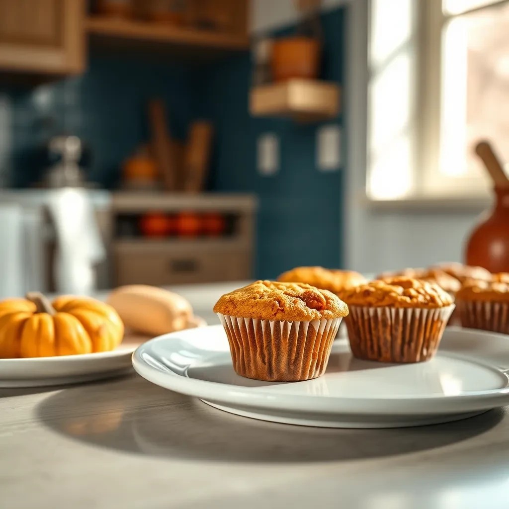 Mini Pumpkin Muffins recipe