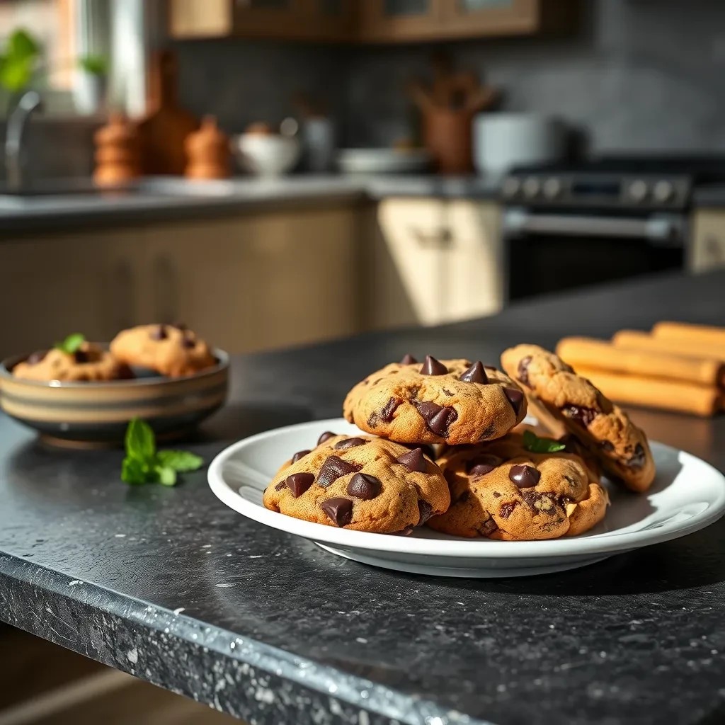 Mint Chocolate Chip Cookies recipe