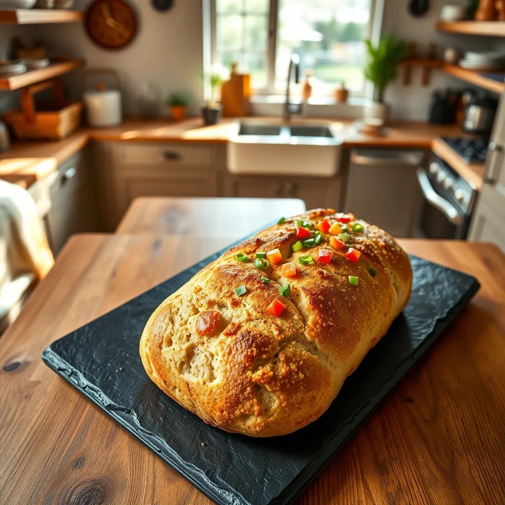 Easy No-Knead English Muffin Bread recipe