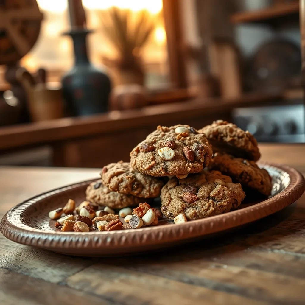 Nutty Trail Mix Cookies recipe