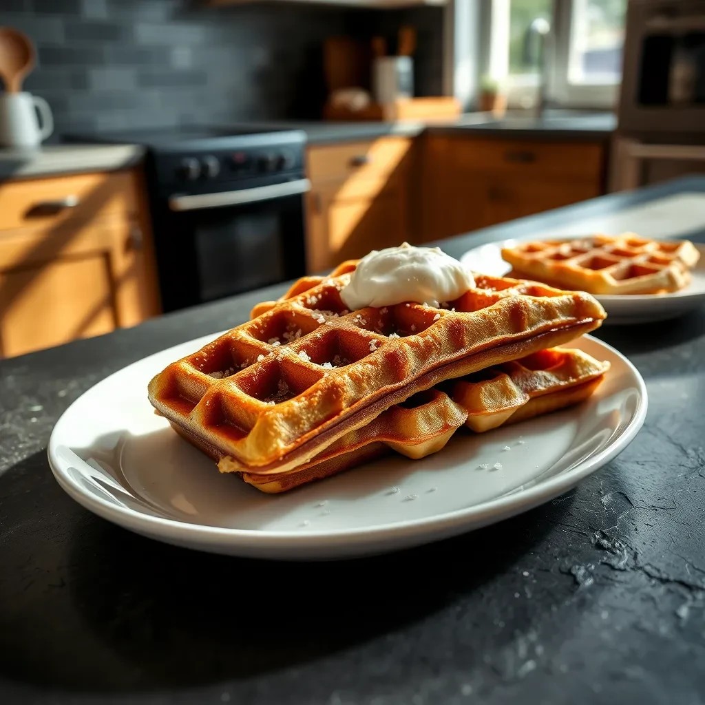 Overnight Waffle Delight recipe