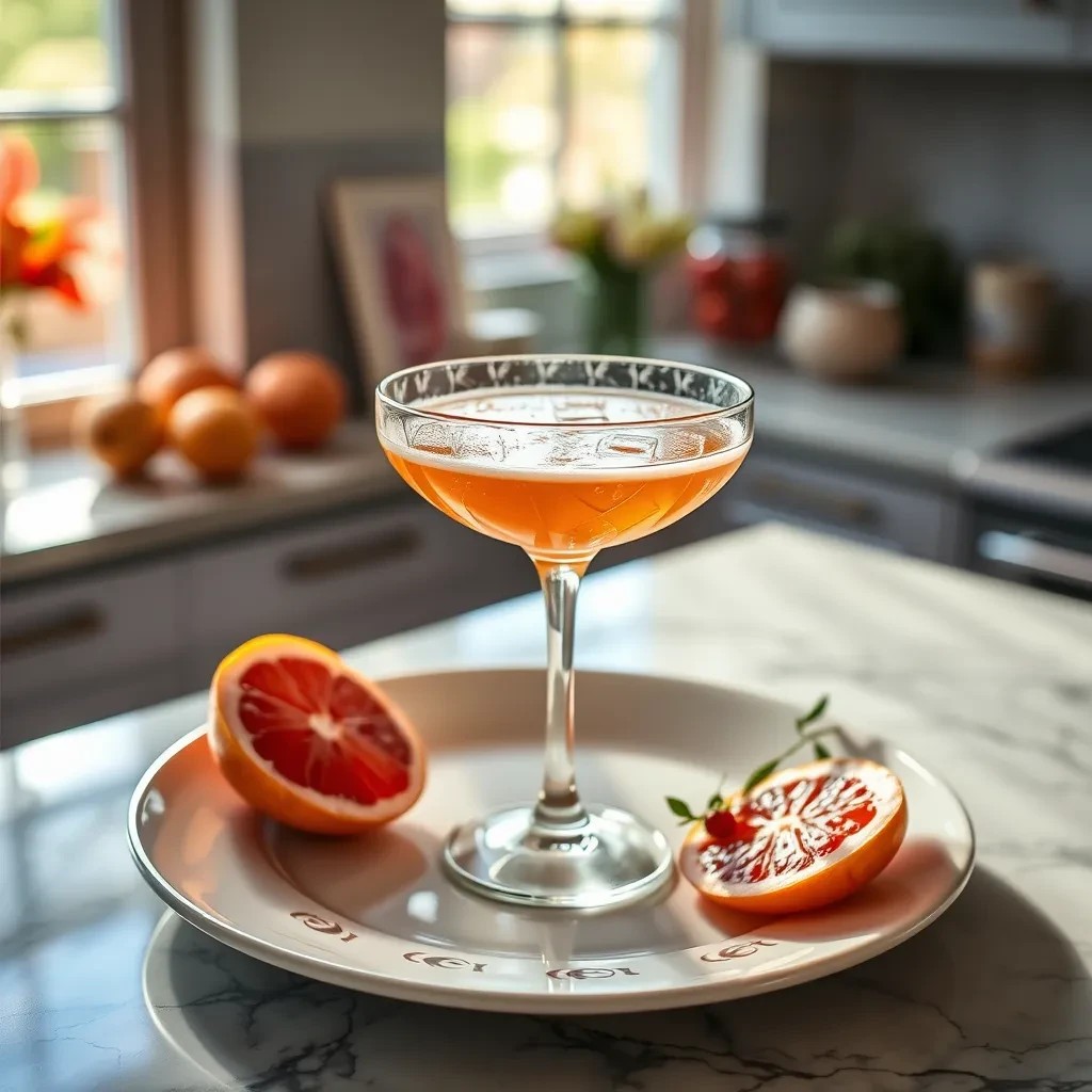 Peach Grapefruit Martini recipe