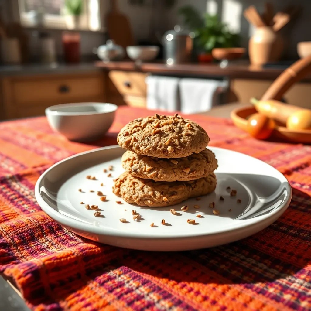 Peanut Butter Amaranth Cookies recipe