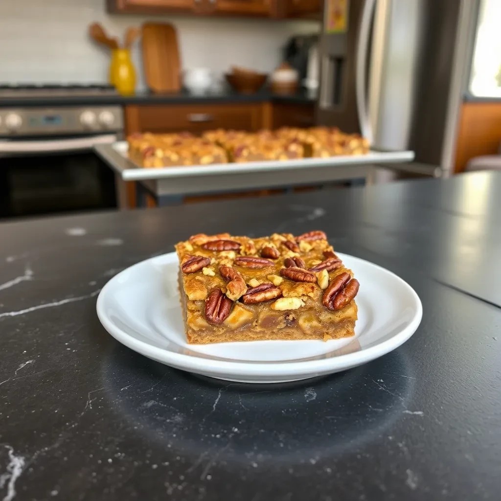 Pecan Turtle Pie Bars recipe