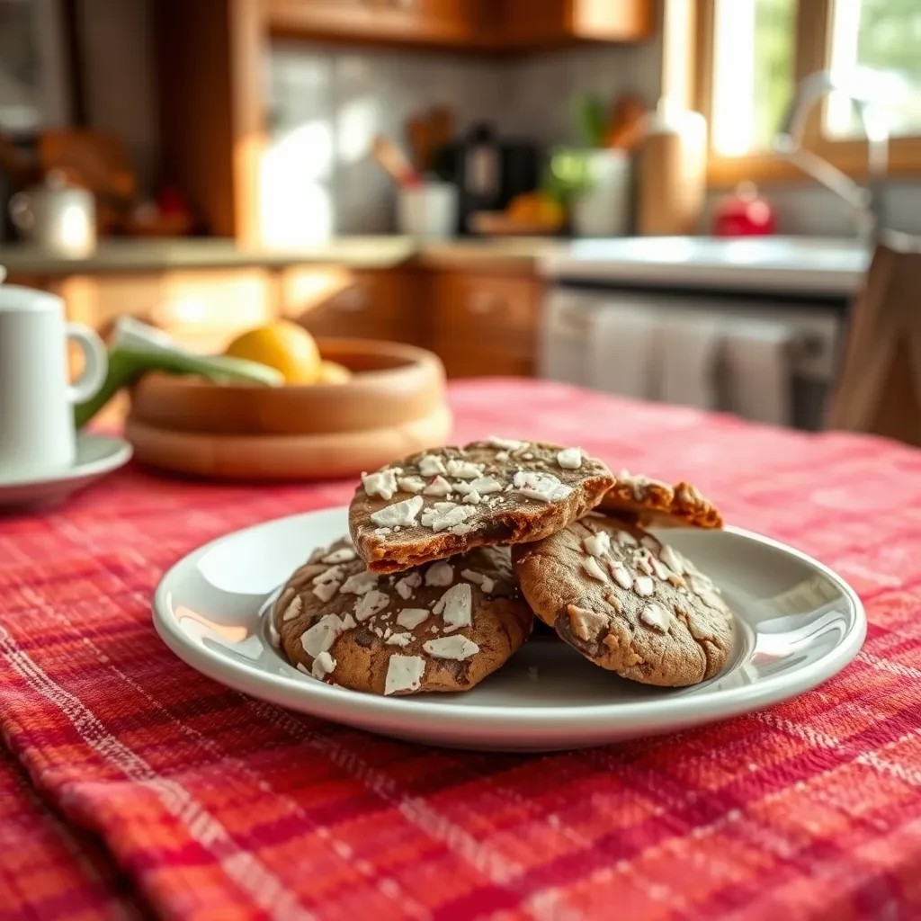 Peppermint Bark Cookies Delight recipe