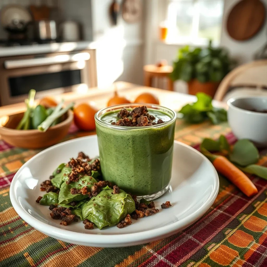 Spinach Protein Smoothie recipe