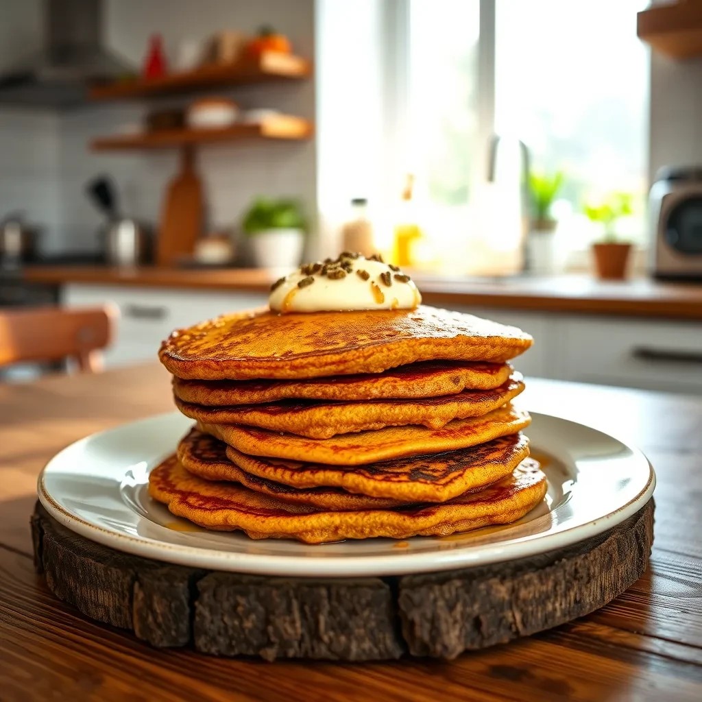 Pumpkin Spice Pancakes recipe