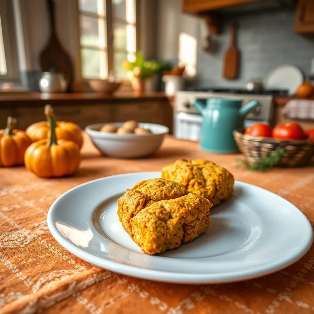 Pumpkin Scone Delight recipe