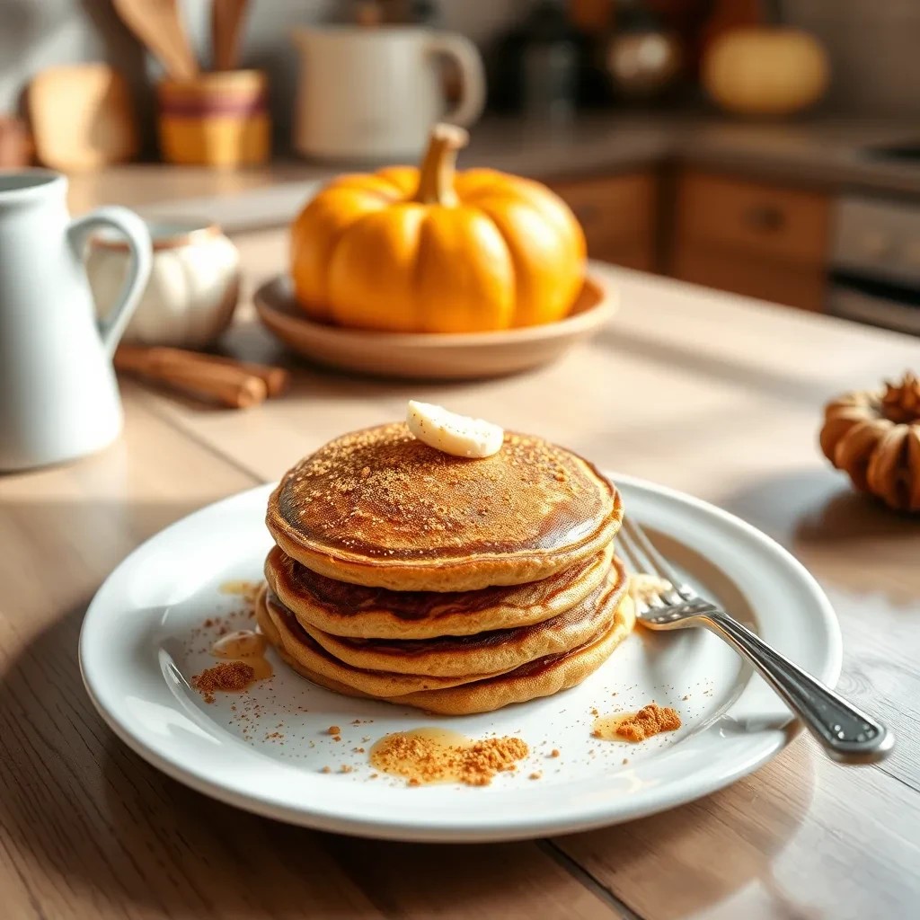 Pumpkin Spice Pancakes recipe