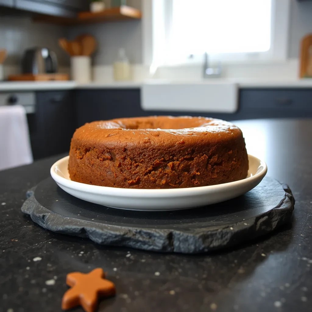 Quick Microwave Ginger Cake recipe