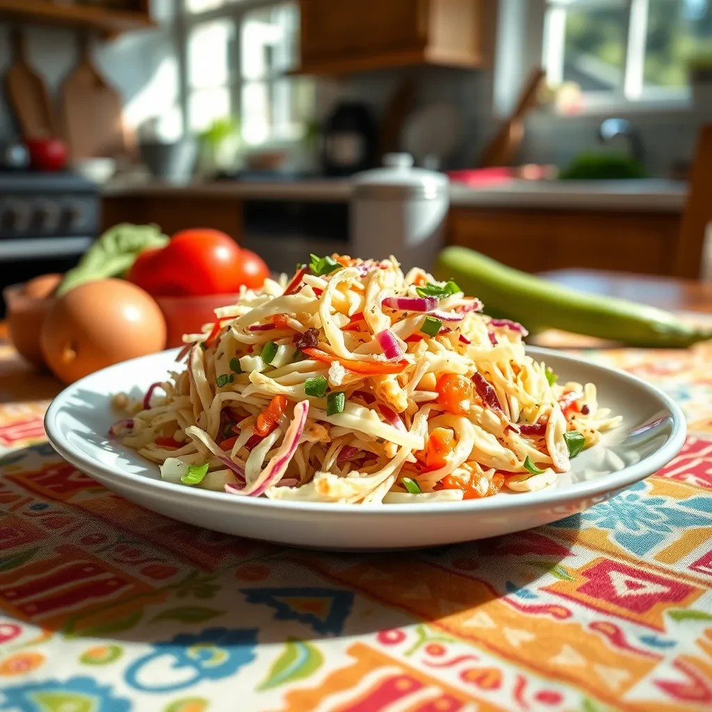 Quick and Easy Coleslaw Salad recipe