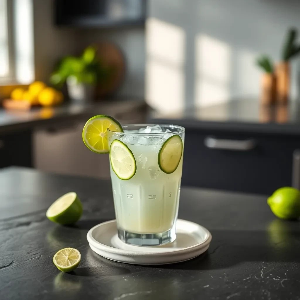 Refreshing Cucumber Lime Cooler recipe