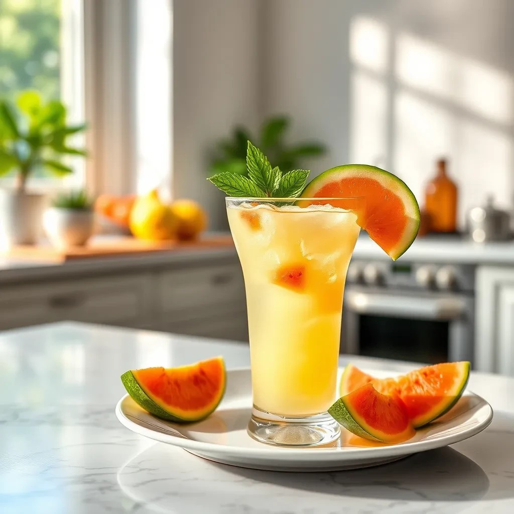 Refreshing Melonade Cocktail recipe