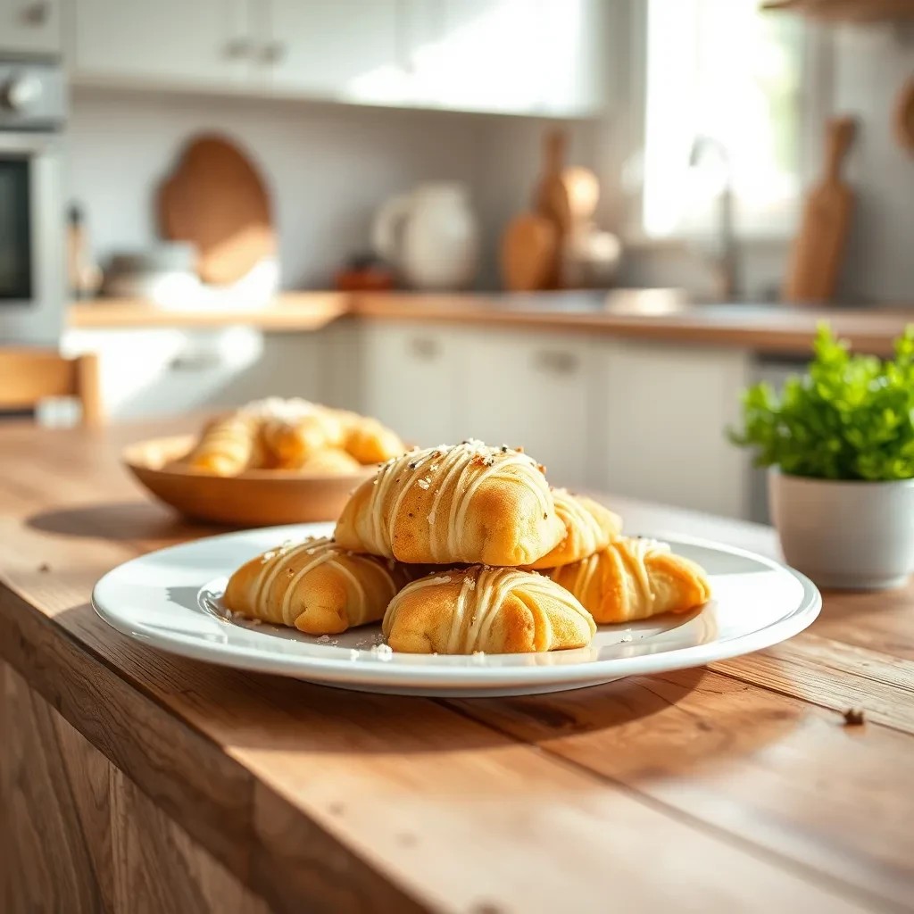 Rogaliki Crescent Cookies recipe