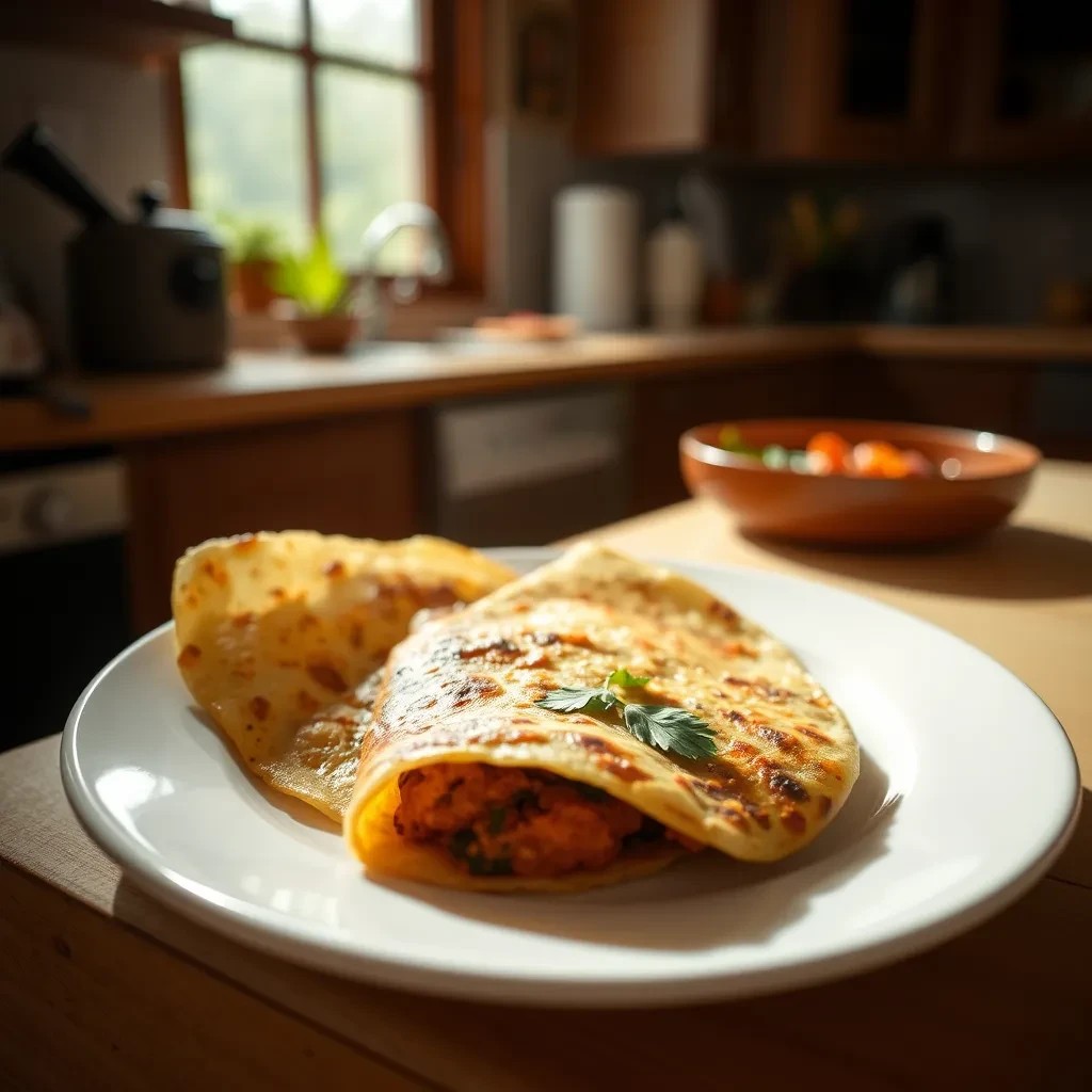 Savory Indian Dosas recipe