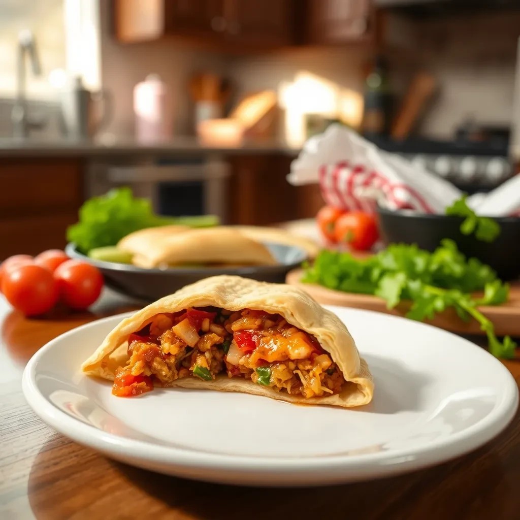 Savory Ranch Pork Pockets recipe