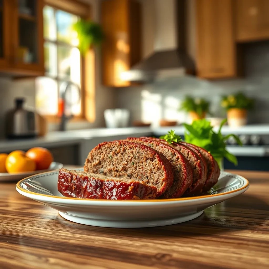 Savory Sirloin Meatloaf recipe