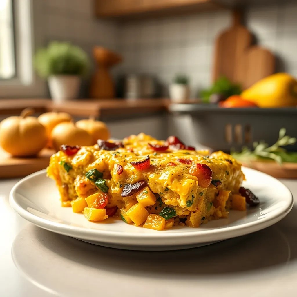 Savory Squash Casserole recipe