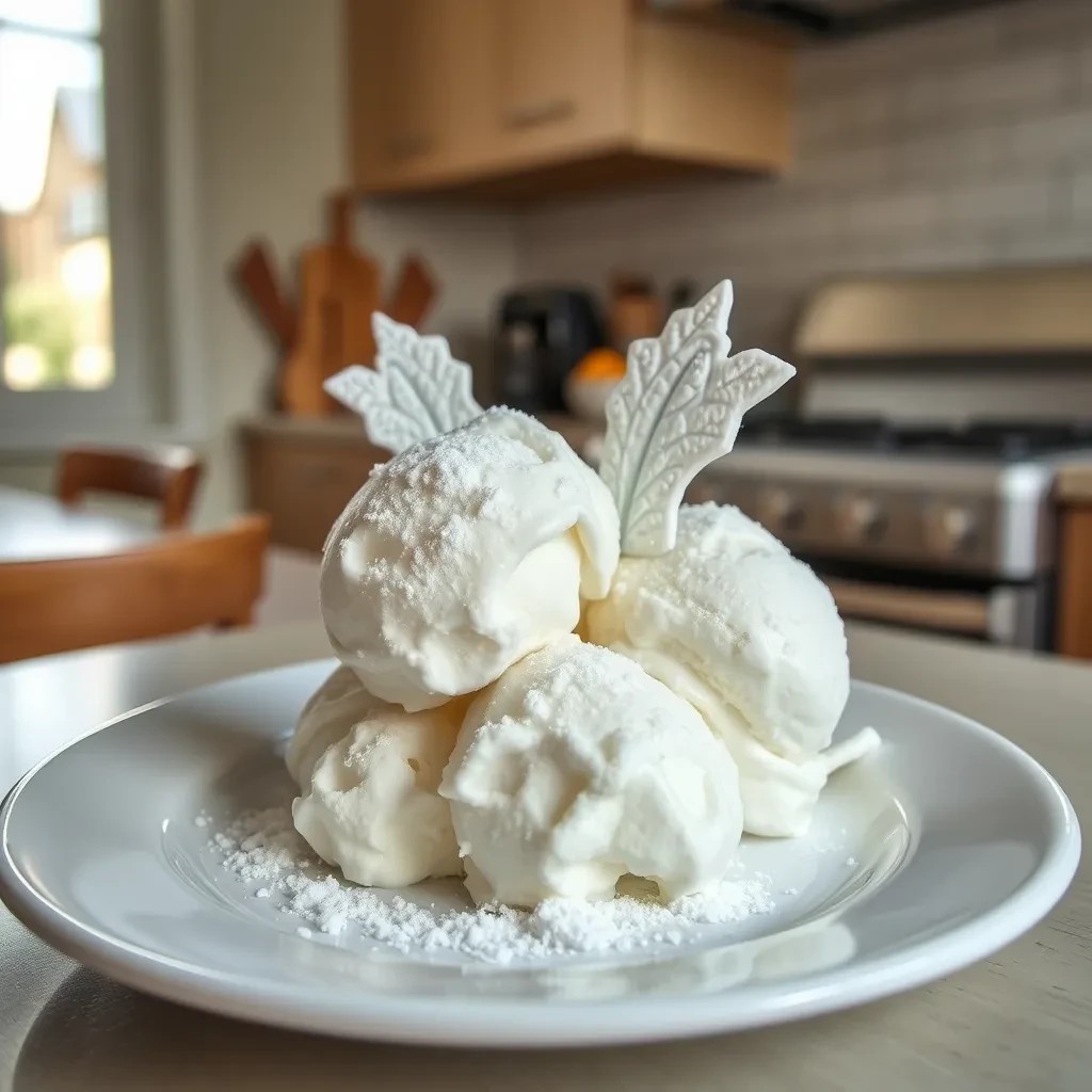 Snow Angel Ice Cream Delight recipe