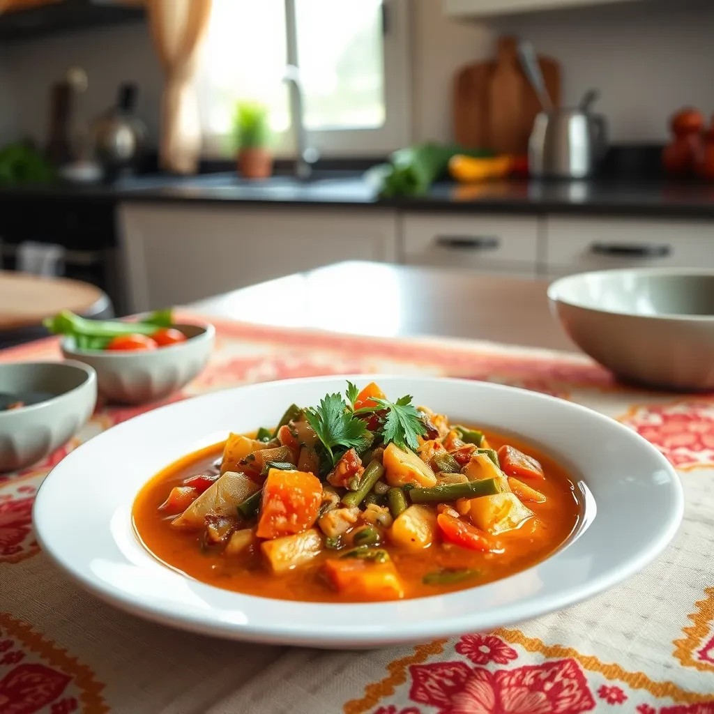 Spiced Hawaij Vegetable Soup recipe