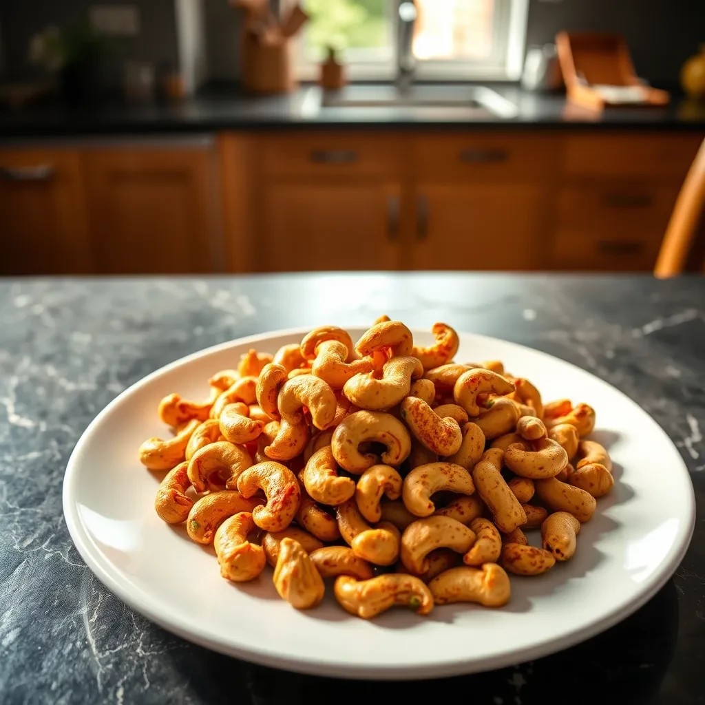 Spicy Cayenne Cashews recipe