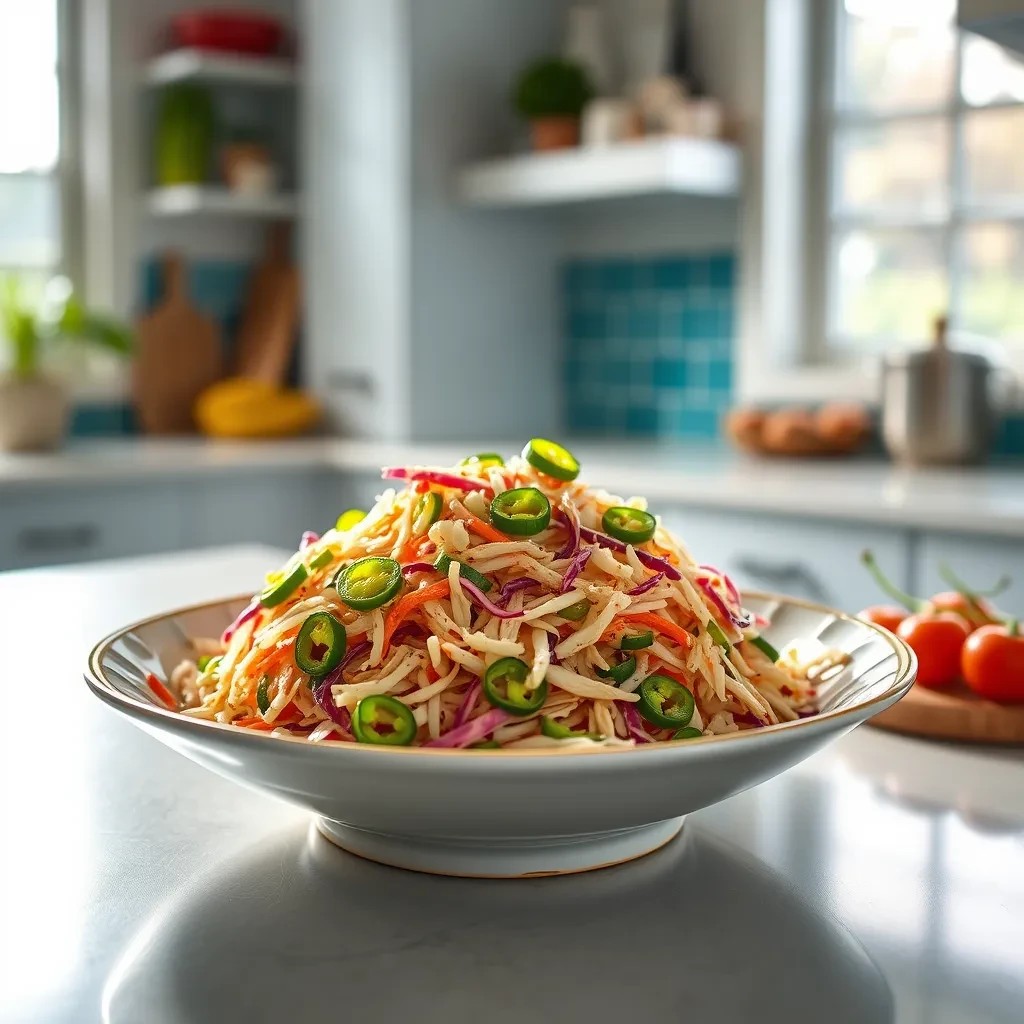 Spicy Jalapeno Slaw recipe