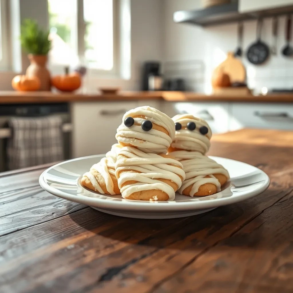 Spooky Mummy Cookies recipe