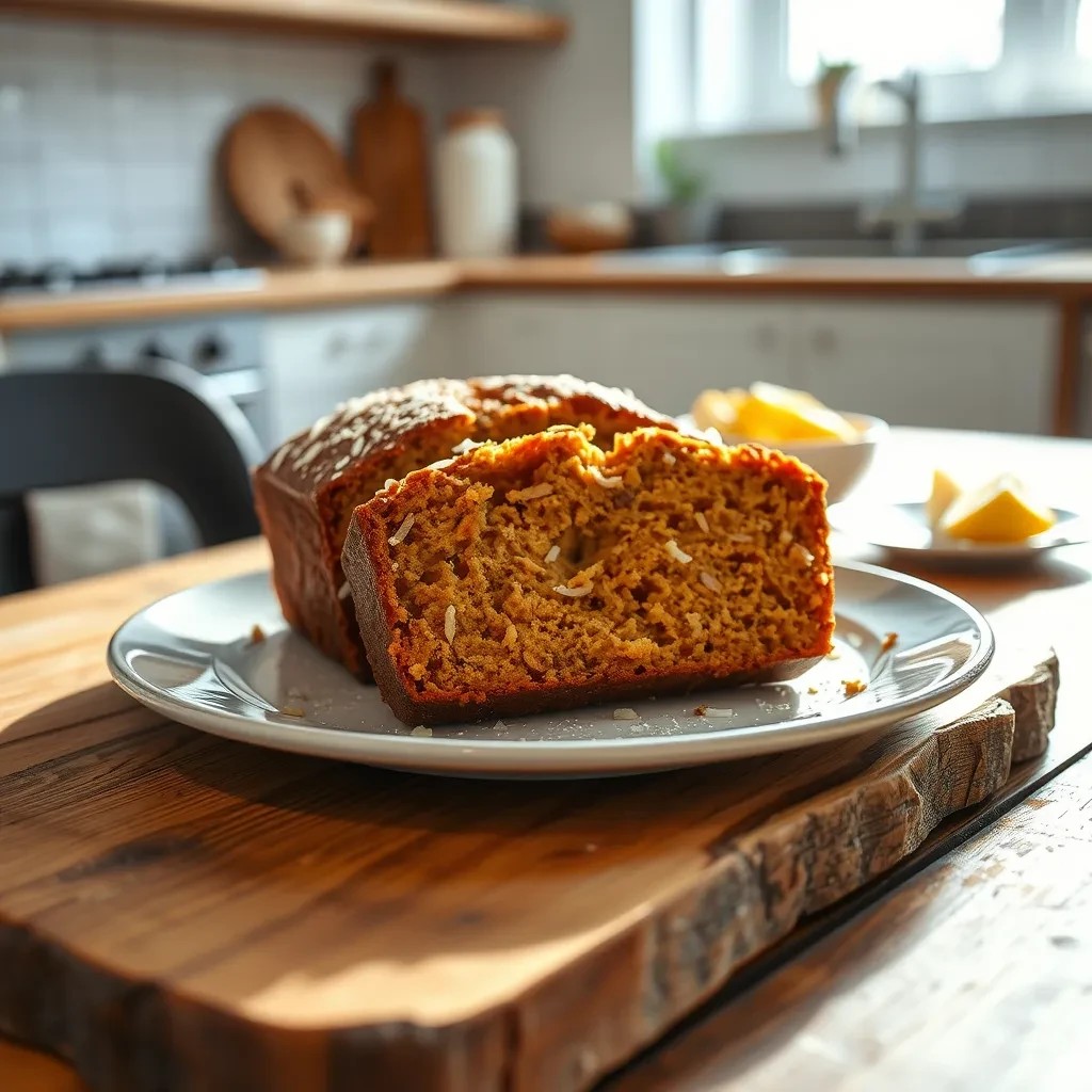 Sweet Potato Coconut Bread recipe