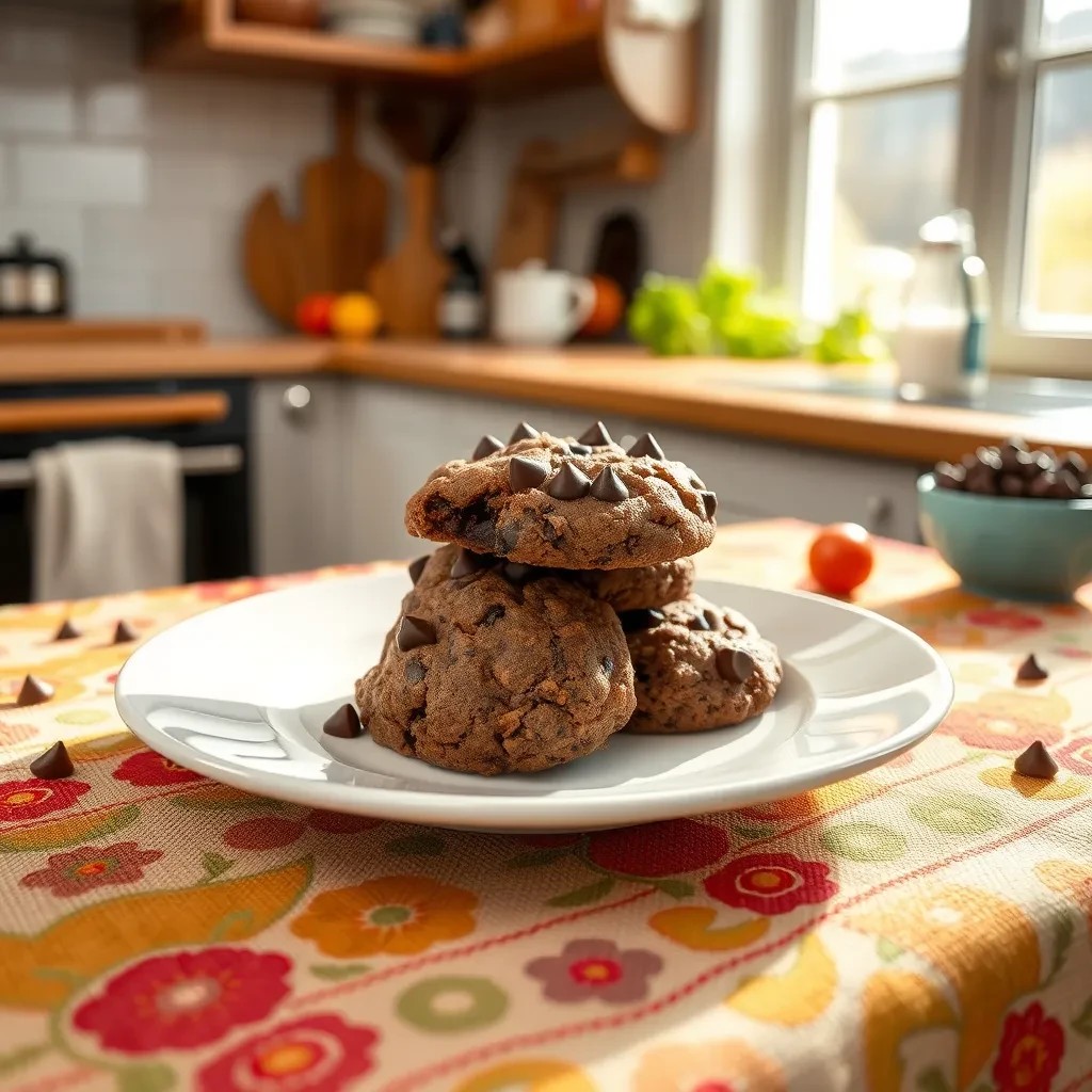 Triple Chocolate Chip Cookies recipe