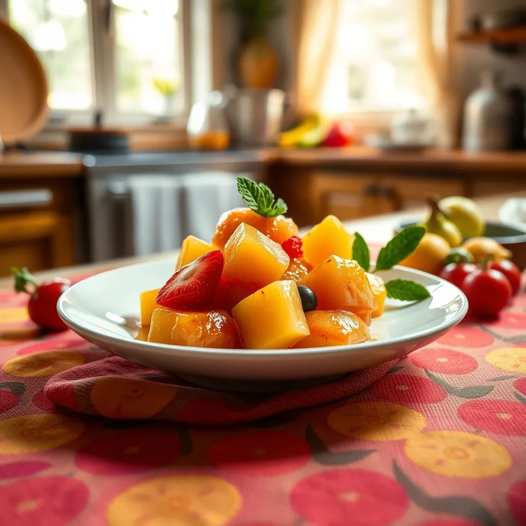 Tropical Fruit Sorbet recipe