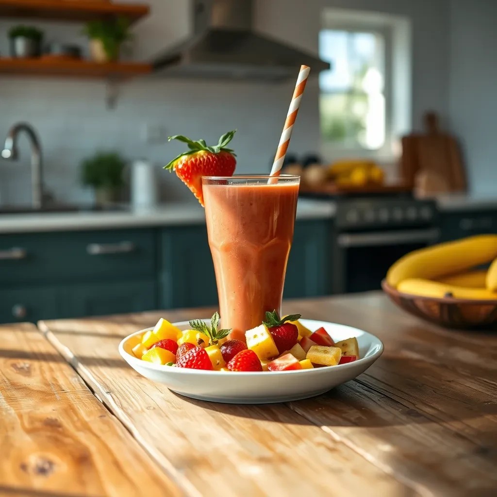 Tropical Paradise Smoothie recipe