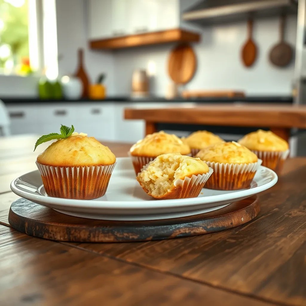 Tropical Pina Colada Muffins recipe