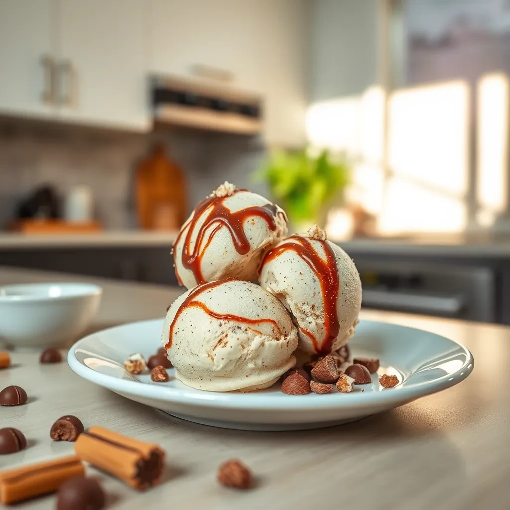 Vegan Snickers Ice Cream Delight recipe