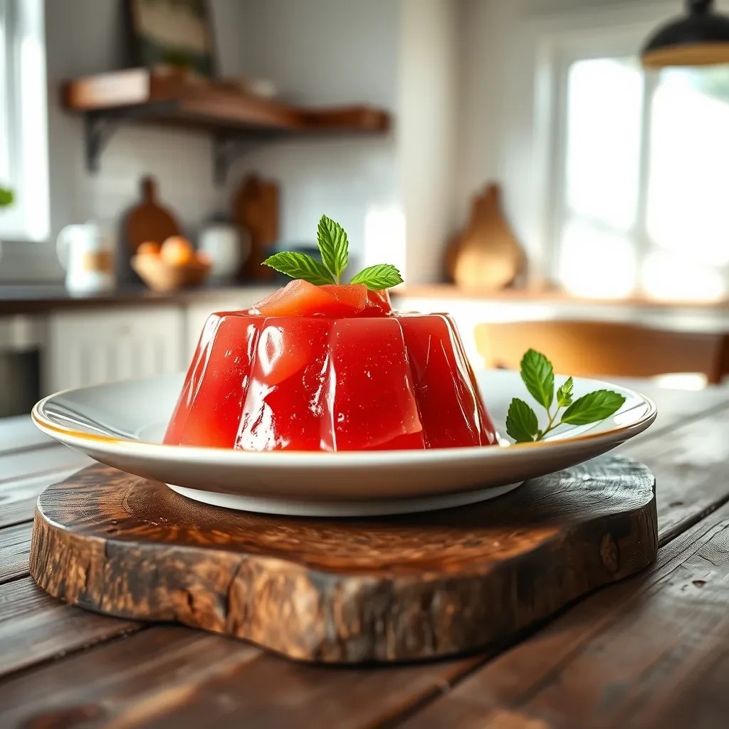 Watermelon Rind Jellies recipe