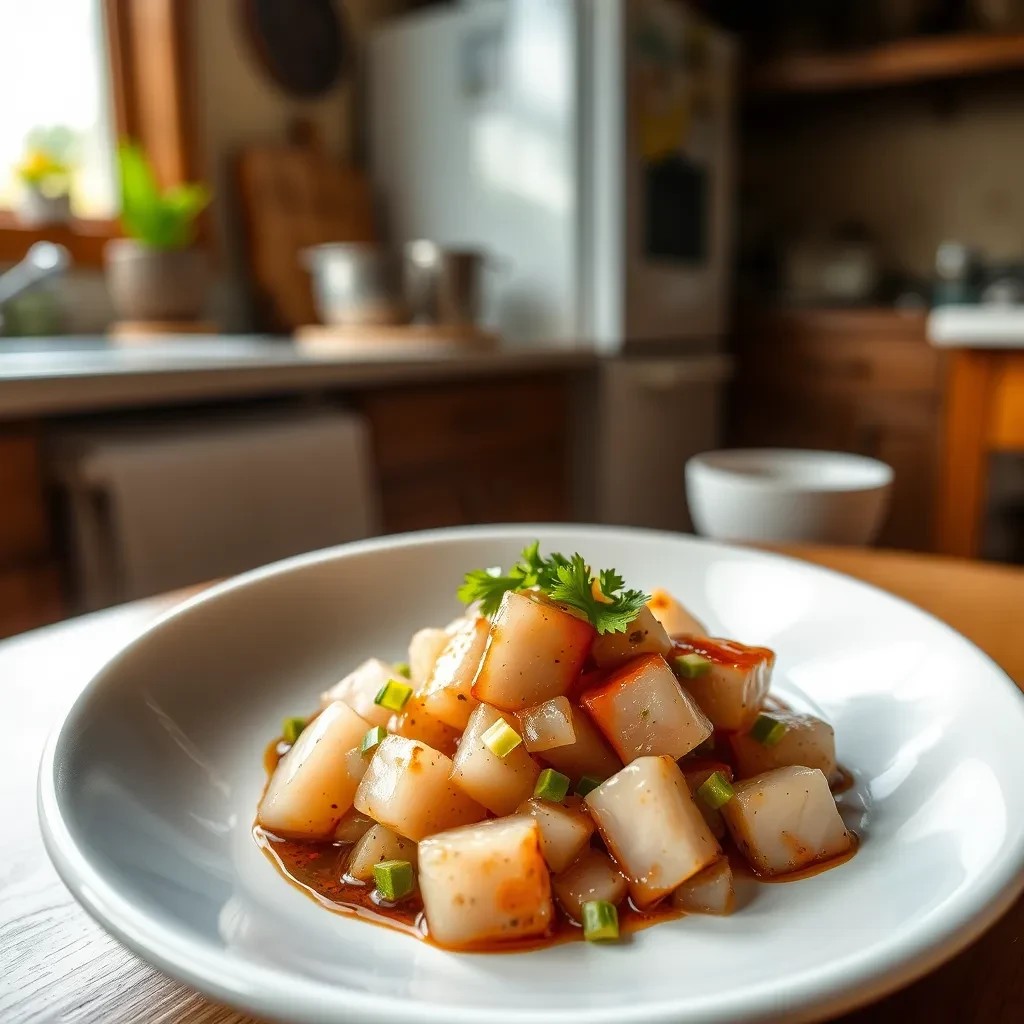 Ahi Poke with Shoyu recipe