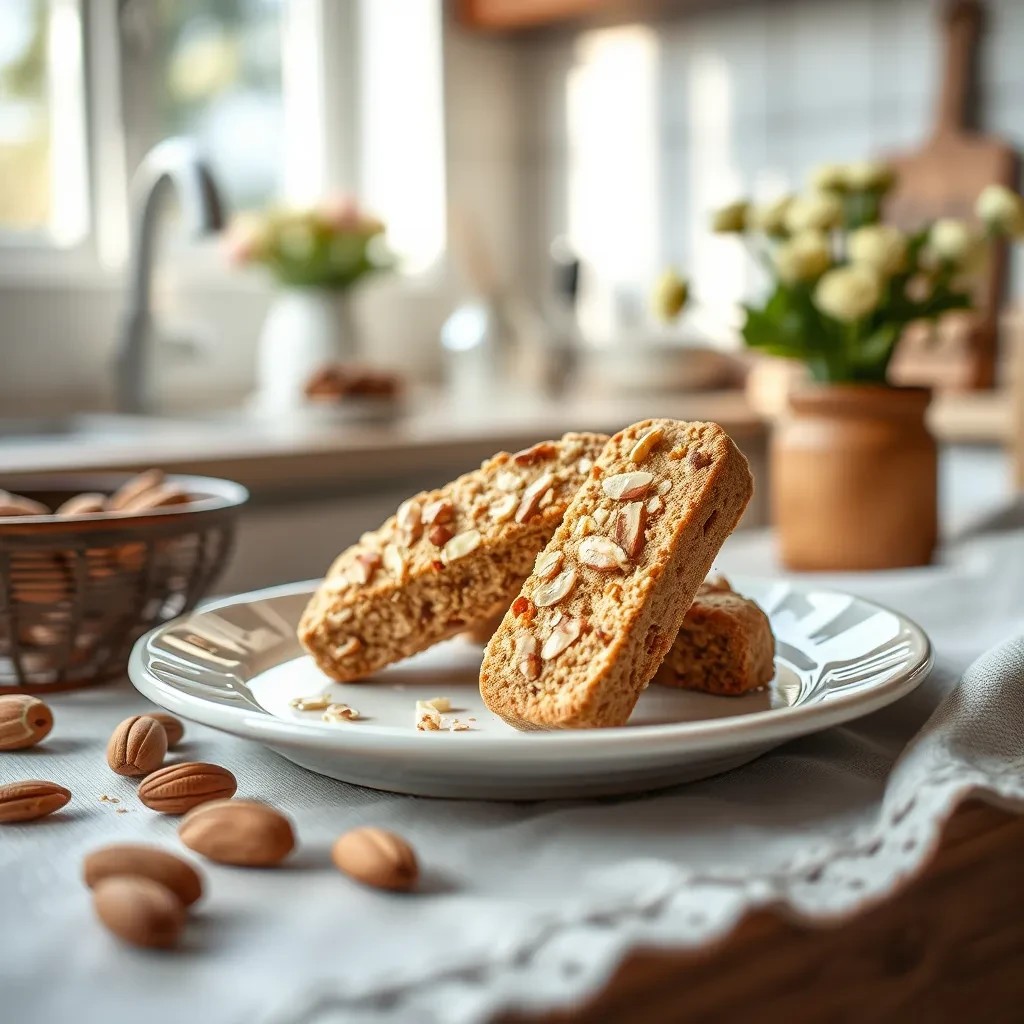 Almond Biscotti Cookies recipe