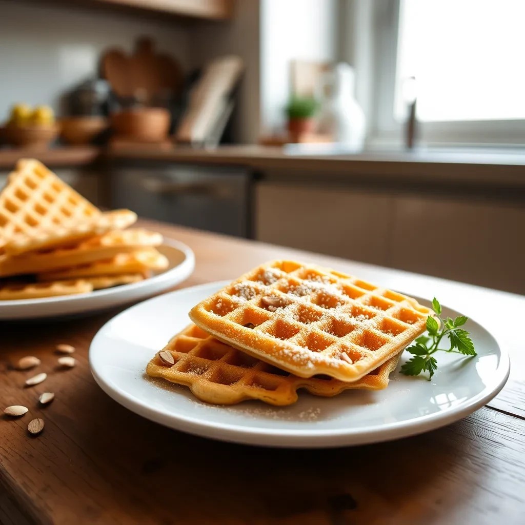 Almond Flour Chaffles recipe