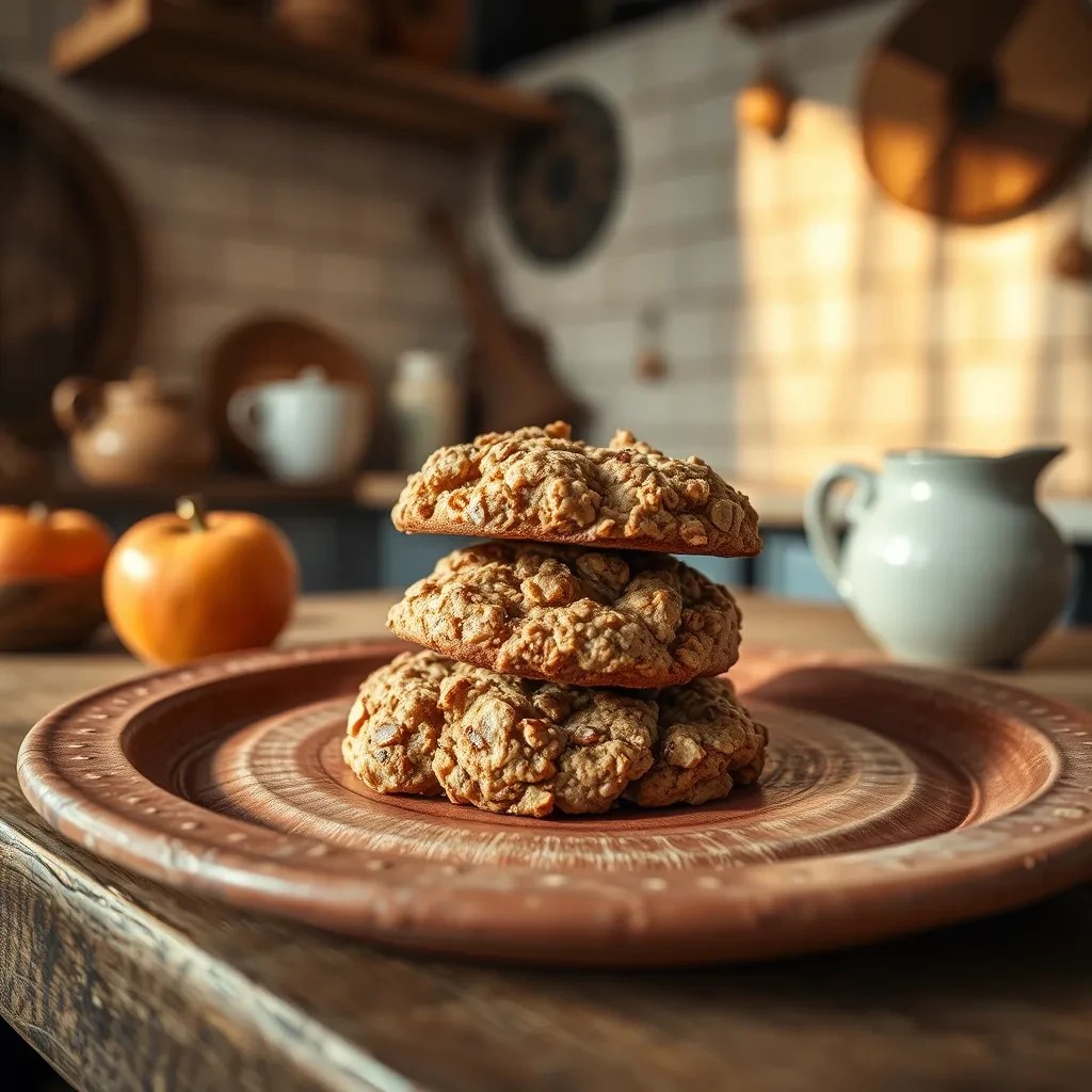 Oatmeal Apple Cookies recipe