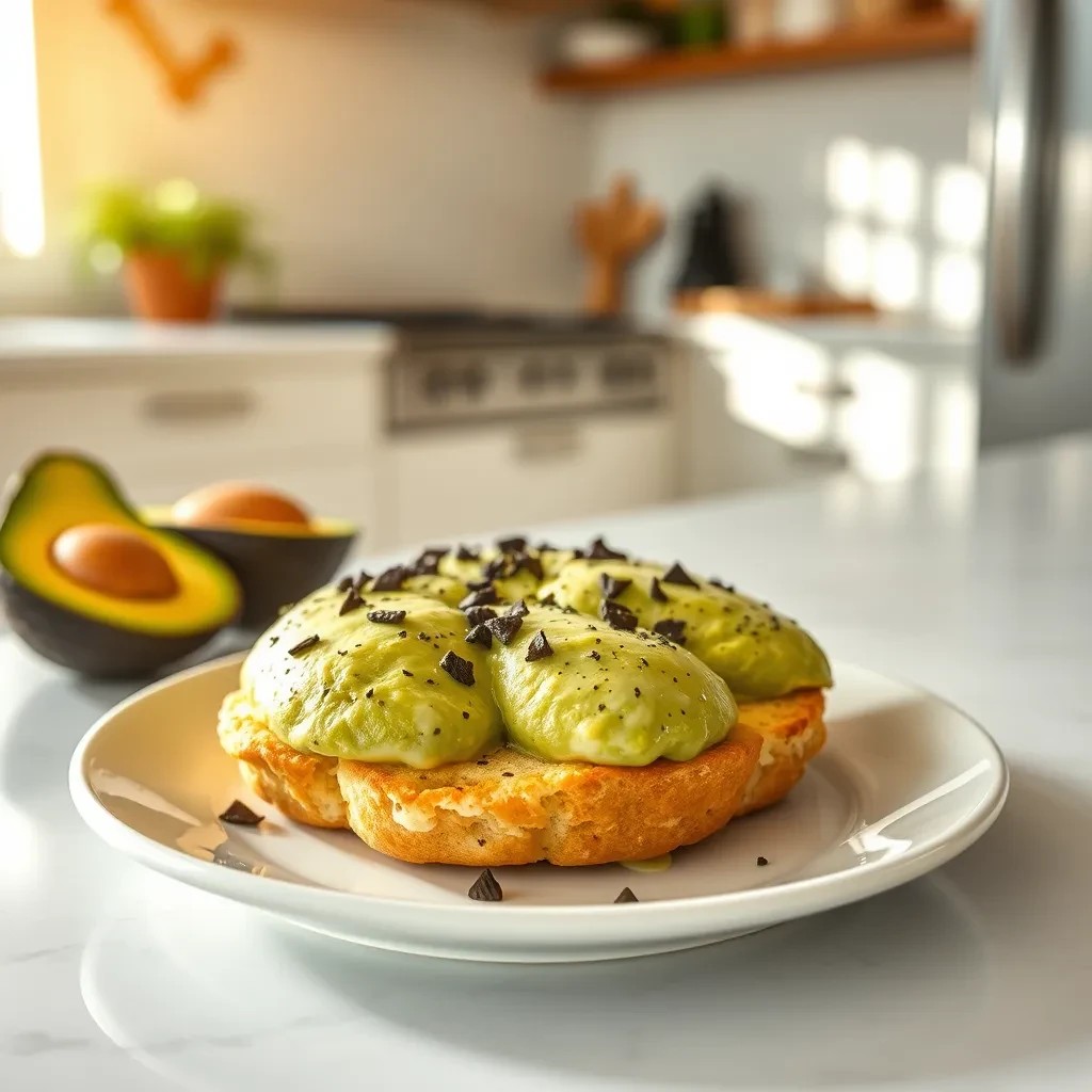 Avocado Cloud Bread Delight recipe