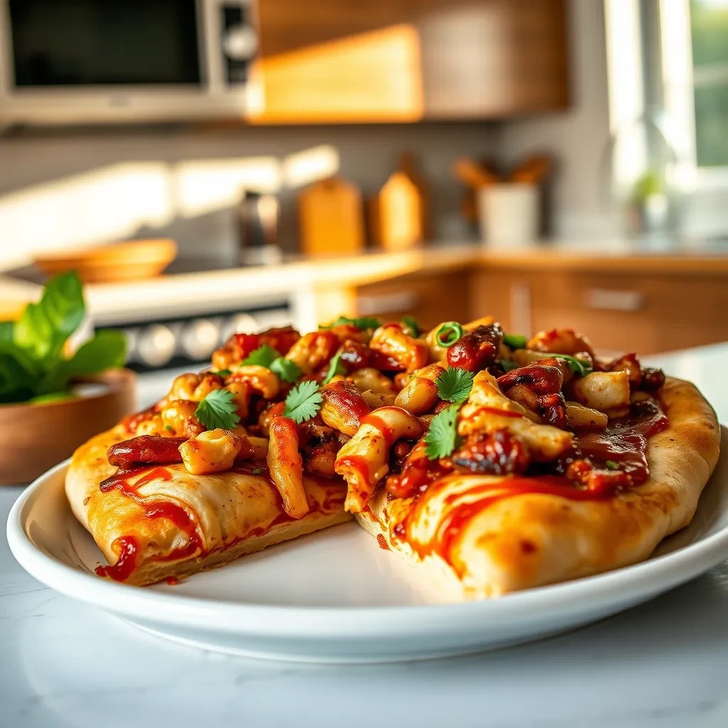 BBQ Chicken Pizza Delight recipe